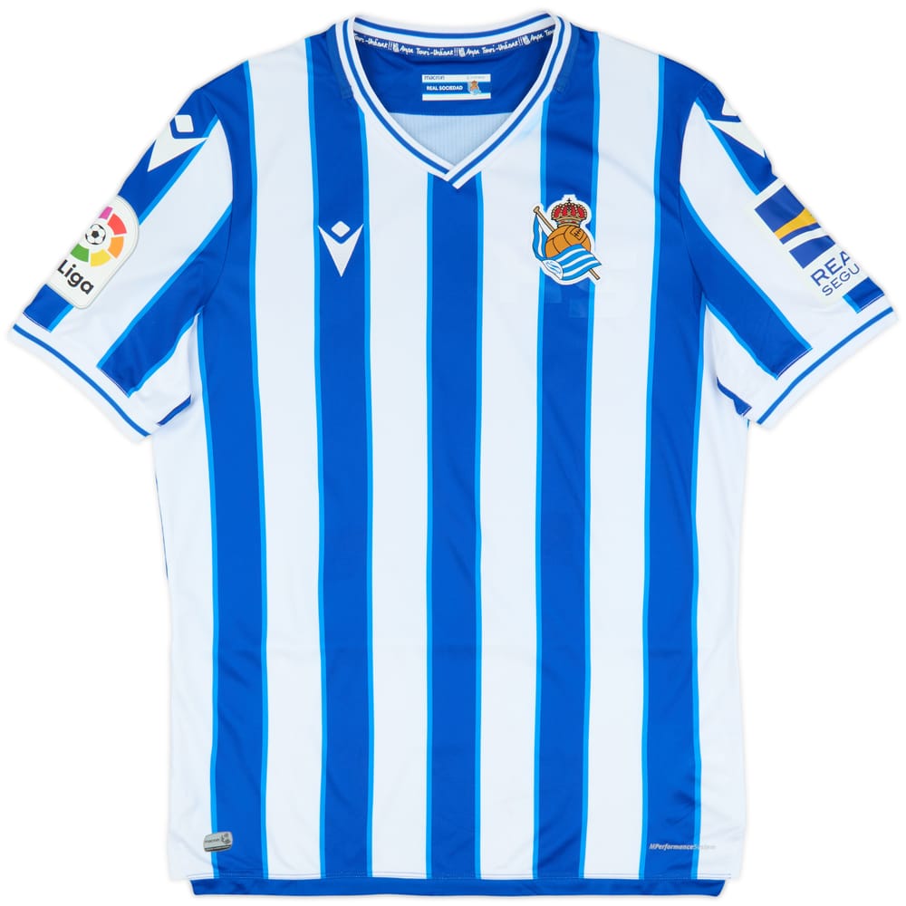 2020-21 Real Sociedad Home Shirt - As New