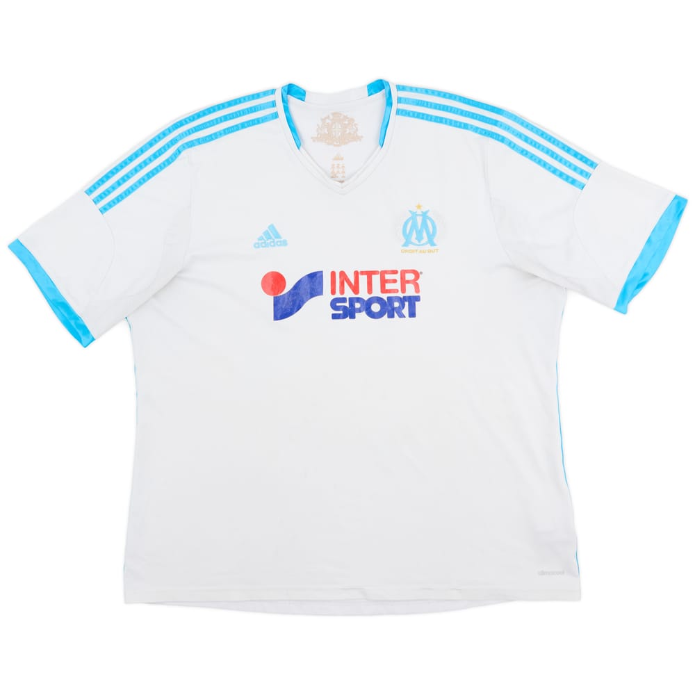 2013-14 Olympique Marseille Home Shirt - 5/10 - (XXL)