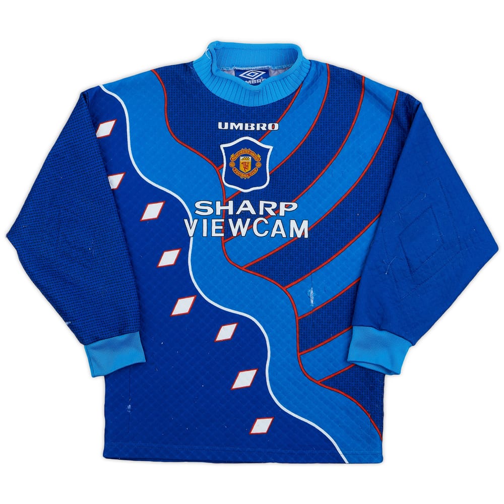 1995-97 Manchester United GK Third Shirt - 5/10 - (L.Boys)