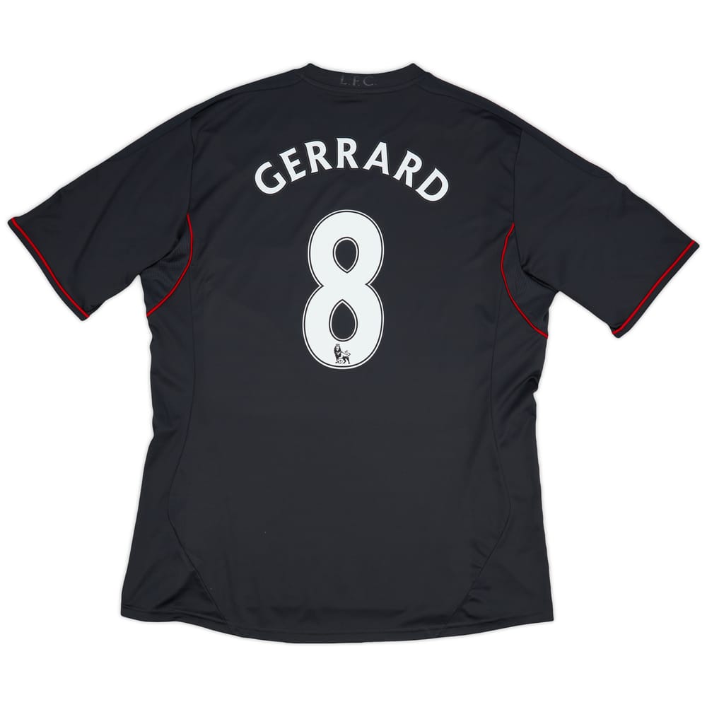 2011-12 Liverpool Away Shirt Gerrard #8 - 7/10 - (XL)