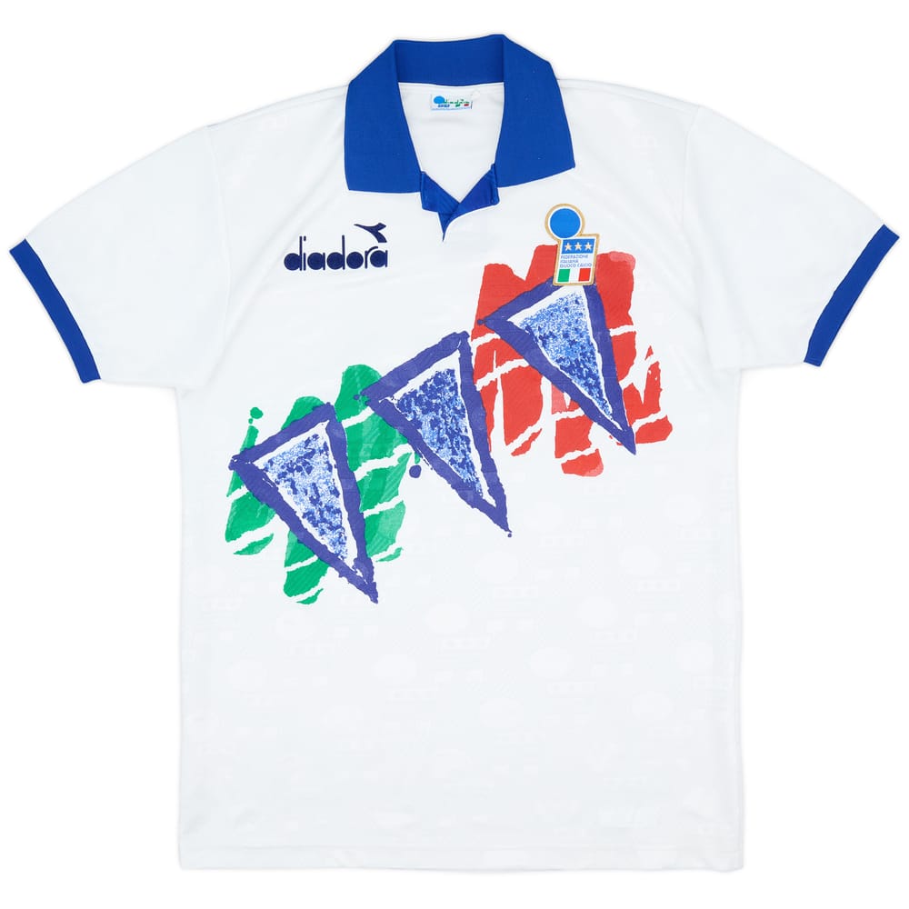 1994-95 Italy Diadora Training Shirt - 8/10 - (L)