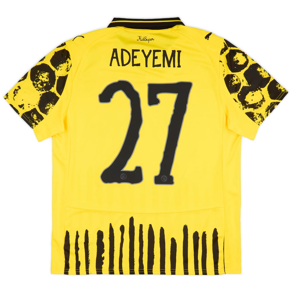 2025 Borussia Dortmund KidSuper CWC Home Shirt Adeyemi #27