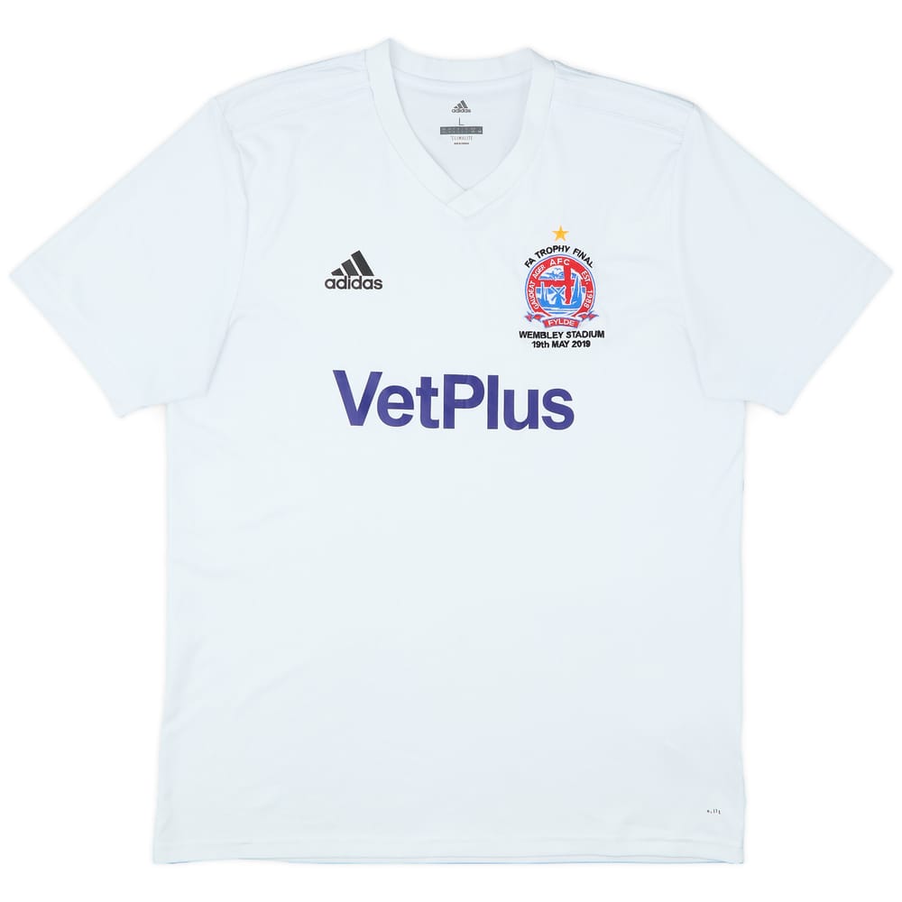 2018-19 AFC Fylde FA Trophy Final Shirt - 8/10 - (L)
