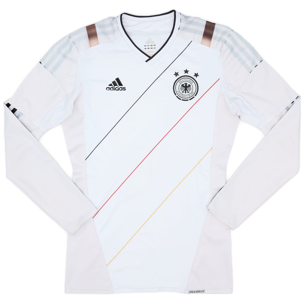 2012-13 Germany Player Issue Techfit Home L/S Shirt - 3/10 - (S)