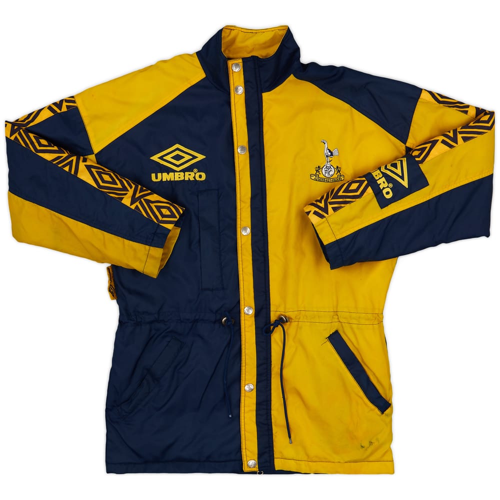 1992-93 Tottenham Umbro Padded Bench Coat - 4/10 - (XS)