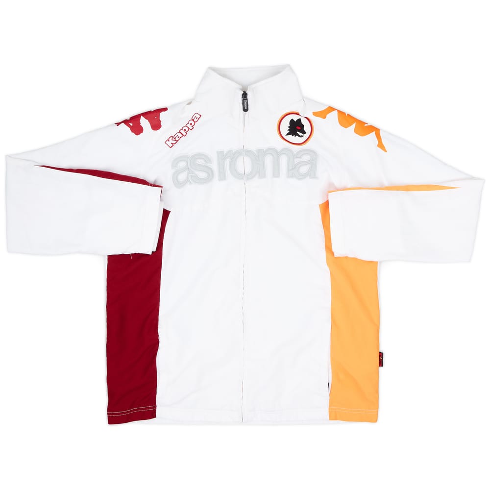 2012-13 Roma Kappa Track Jacket - 9/10 - (3XL.Boys)