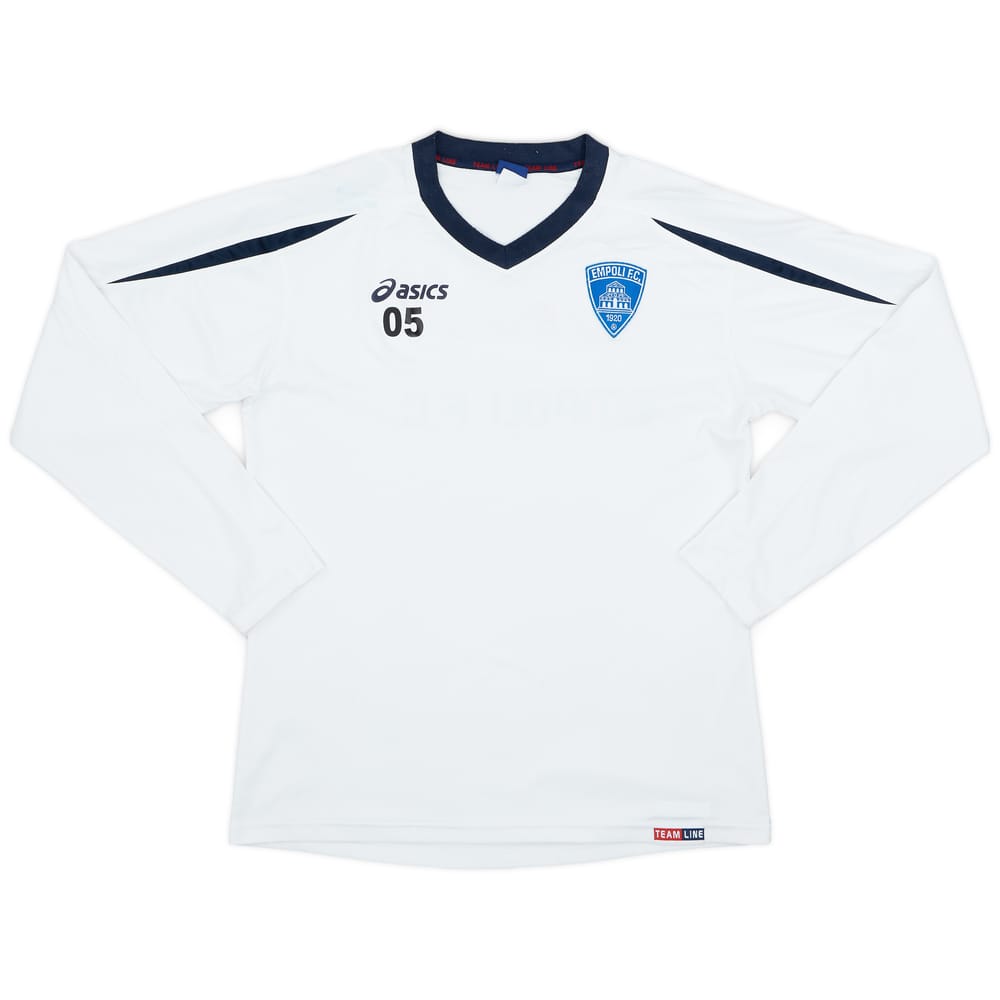 2004-05 Empoli Player Issue Asics Training L/S Shirt #05 - 7/10 - (L)