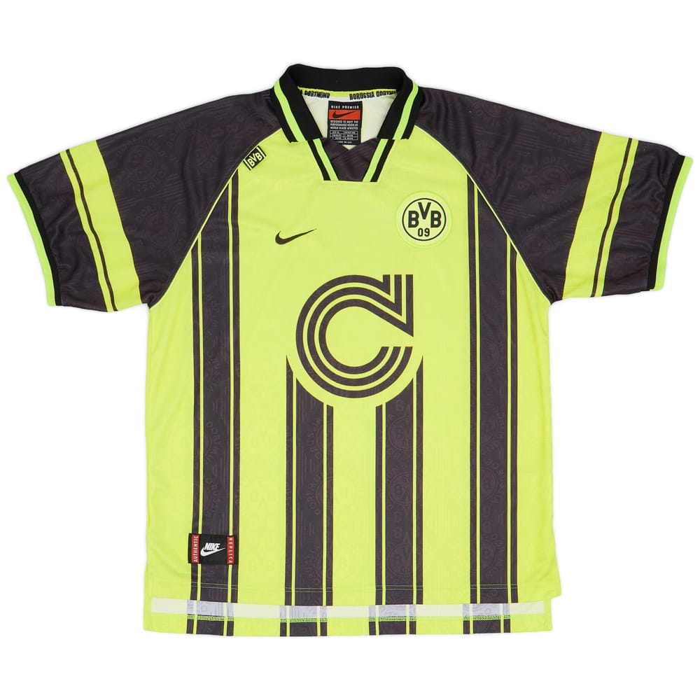 1996-97 Borussia Dortmund CL Home Shirt - 8/10 - (XL)