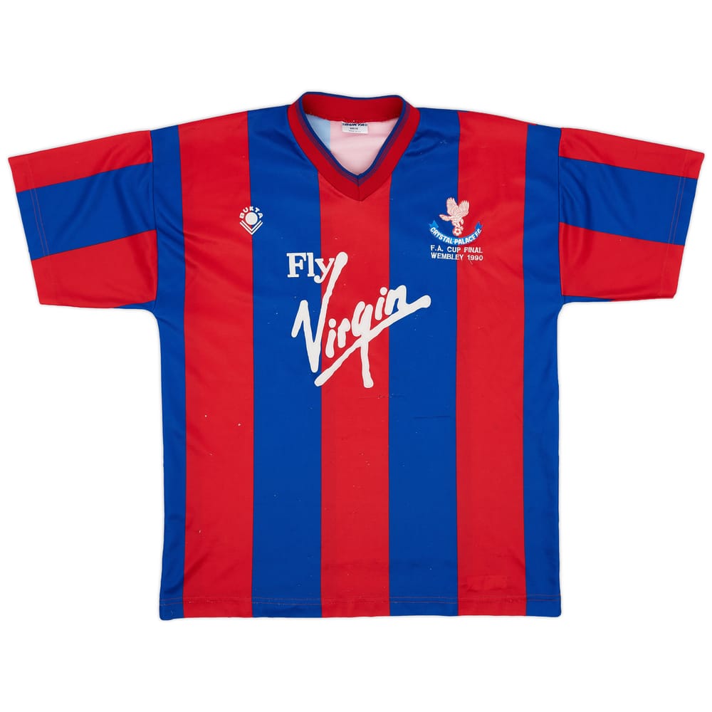 1988-90 Crystal Palace 'F.A. Cup Final' Home Shirt - 6/10 - (L)