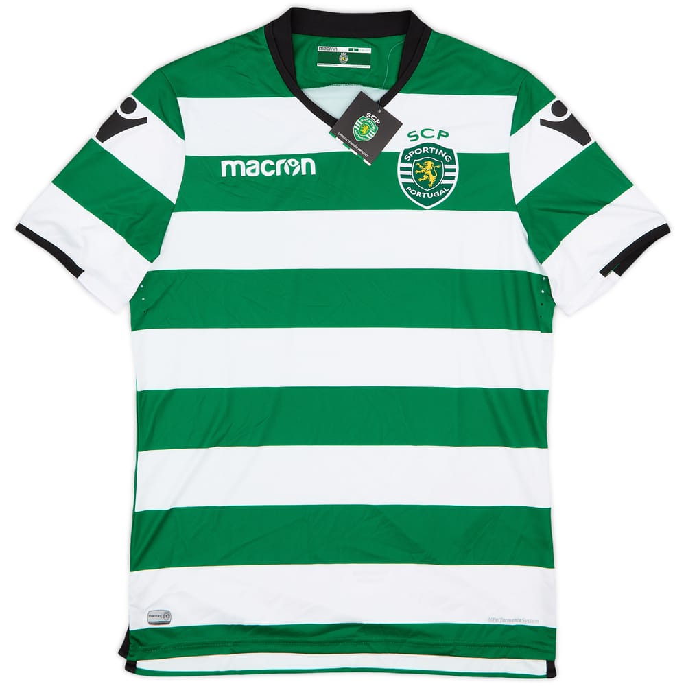 2017-18 Sporting CP Home Shirt (S)