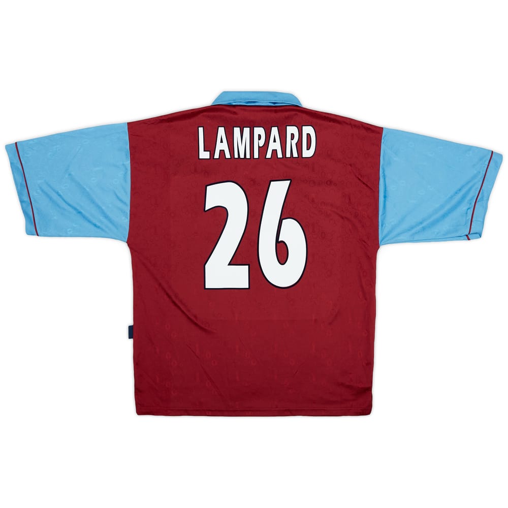 1995-97 West Ham Centenary Home Shirt Lampard #26 - 8/10 - (L)