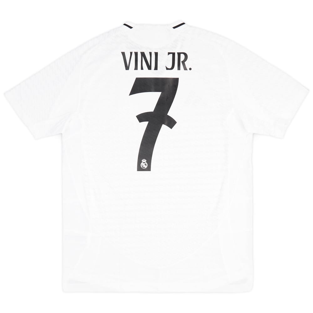 2024-25 Real Madrid Authentic Home Shirt Vini Jr. #7