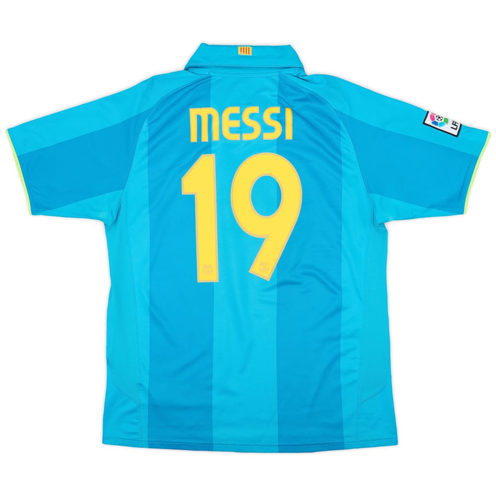 2007-09 Barcelona Away Shirt Messi #19 - 6/10 - (L)