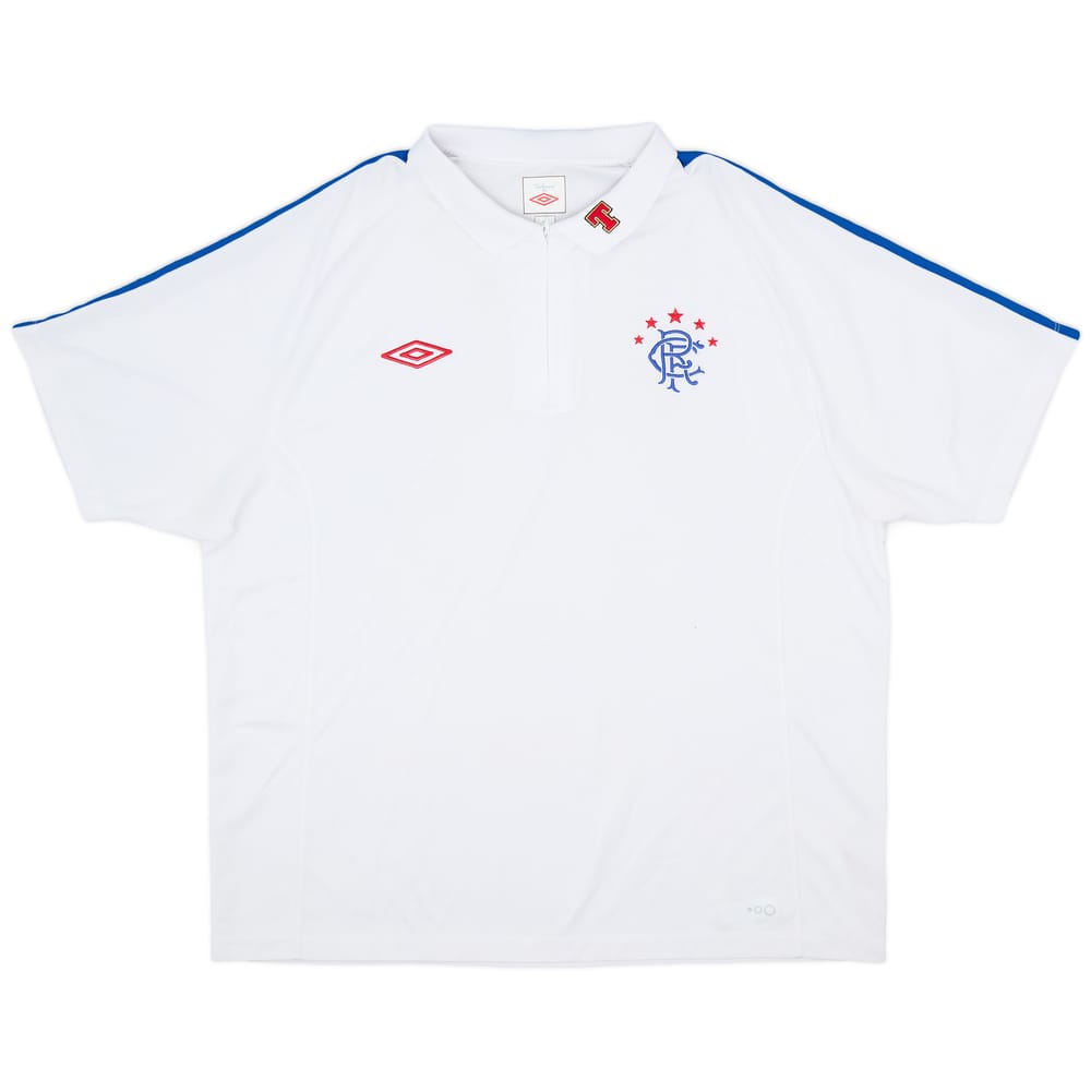 2007-08 Rangers Umbro 1/4 Zip Polo - 9/10 - (XXL)