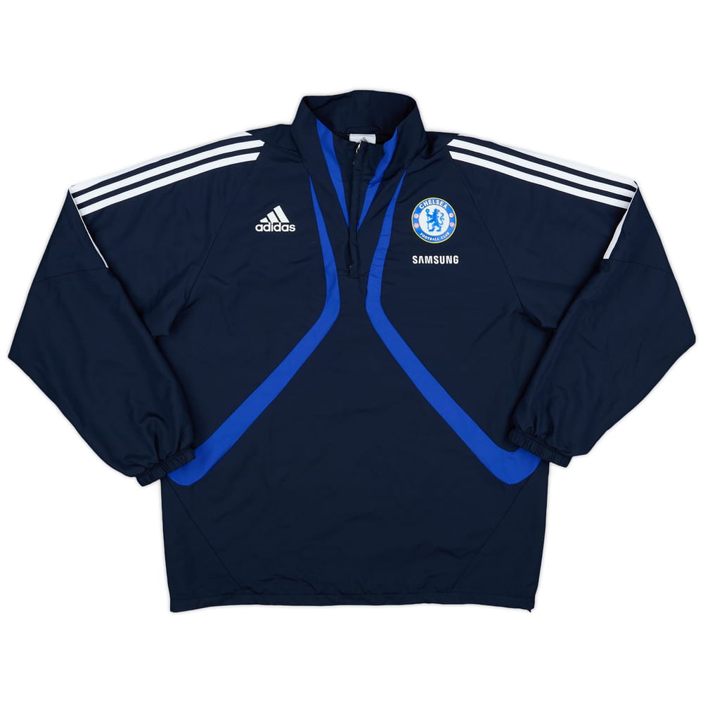 2009-10 Chelsea adidas 1/4 Zip Training Top - 8/10 - (M/L)