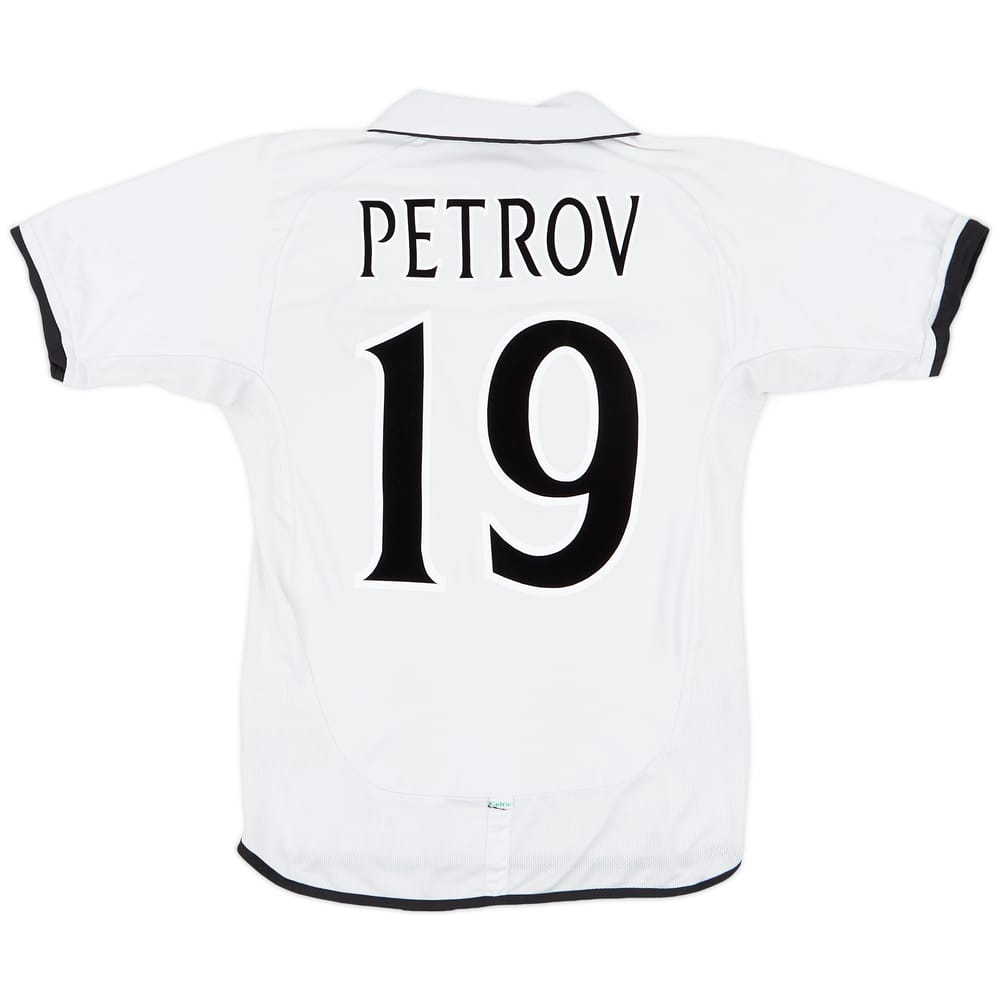 2001-02 Celtic Away Shirt Petrov #19 - 5/10 - (S)