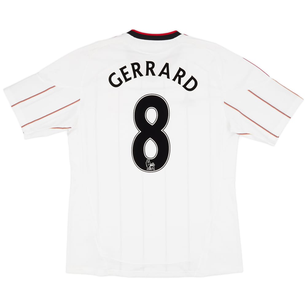 2010-11 Liverpool Away Shirt Gerrard #8 (L)
