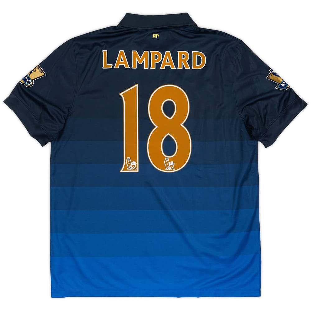 2014-15 Manchester City Away Shirt Lampard #18 (XL)