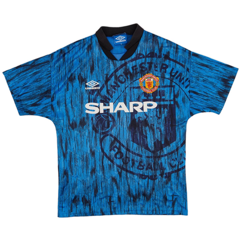 1992-93 Manchester United Away Shirt - 9/10 - (M)