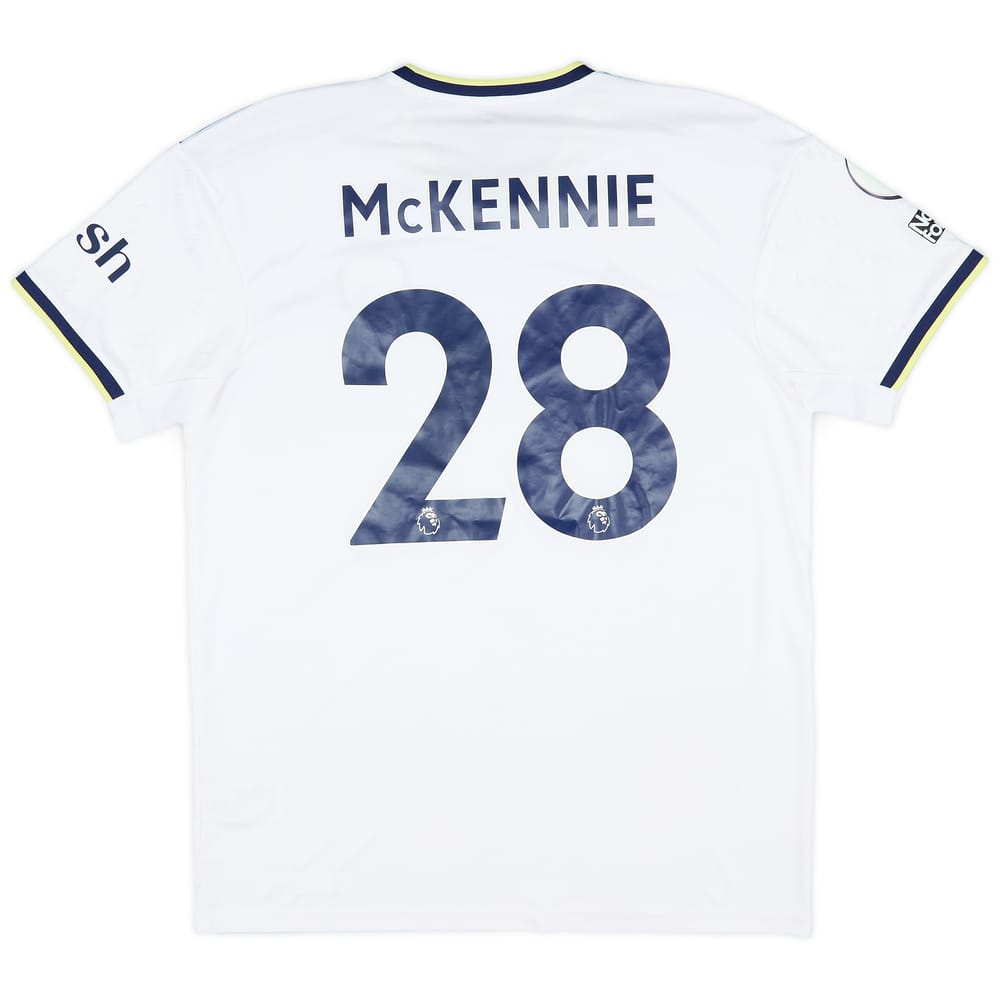 2022-23 Leeds Match Issue Home Shirt McKennie #28