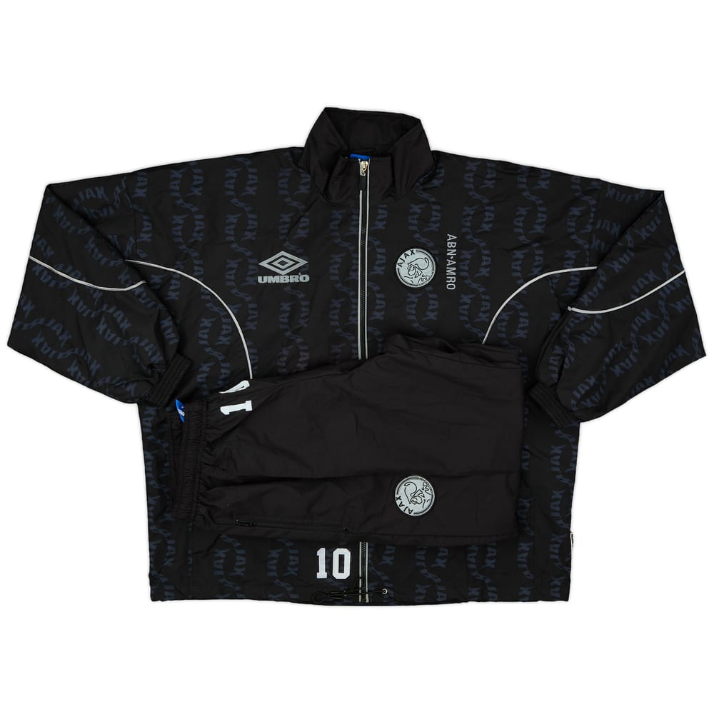 1998-99 Ajax Player Issued Umbro Tracksuit #10 (Litmanen)