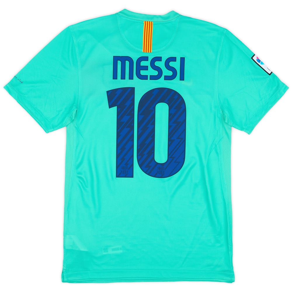 2010-11 Barcelona Away Shirt Messi #10 (S)
