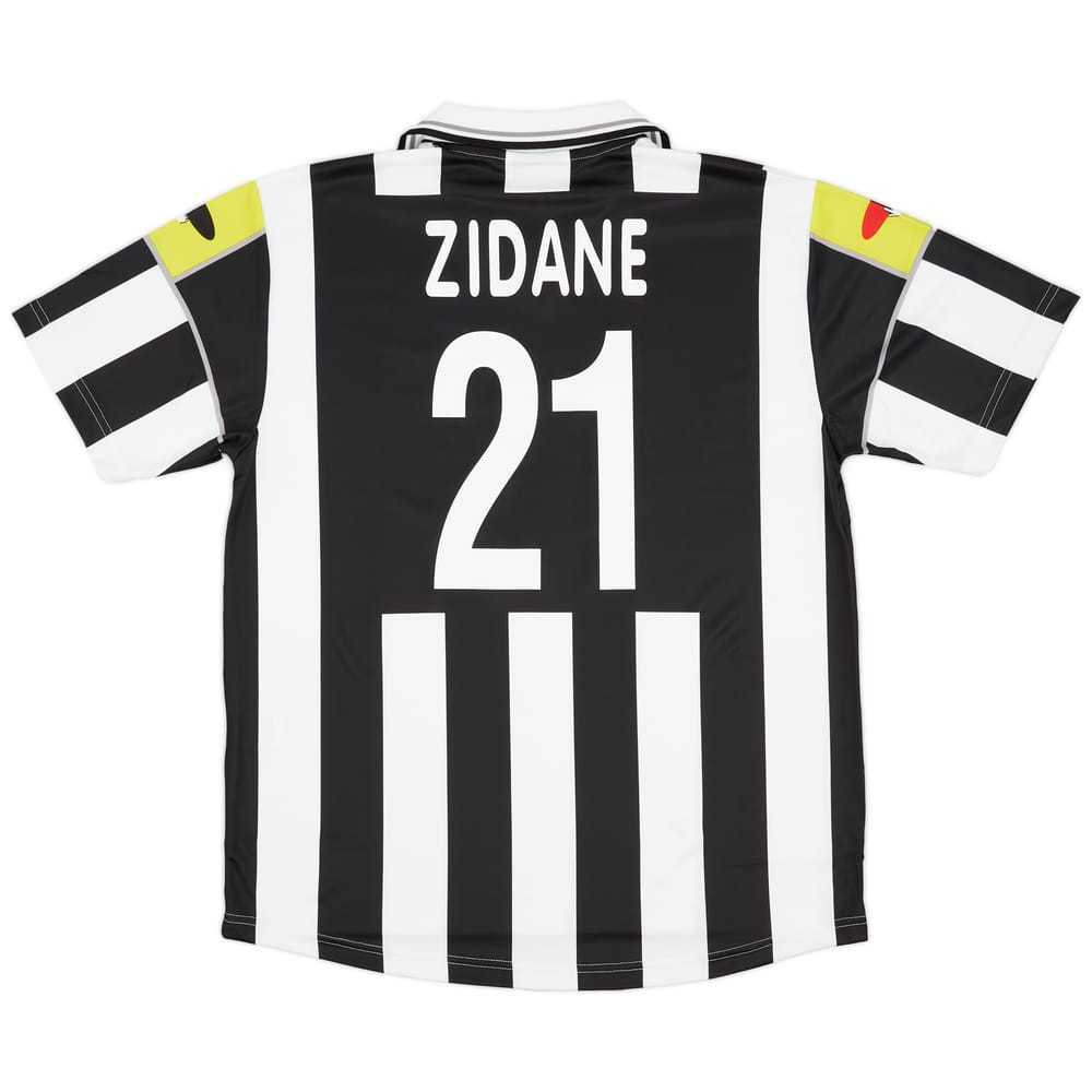 2000-01 Juventus European Home Shirt Zidane #21 (XL)