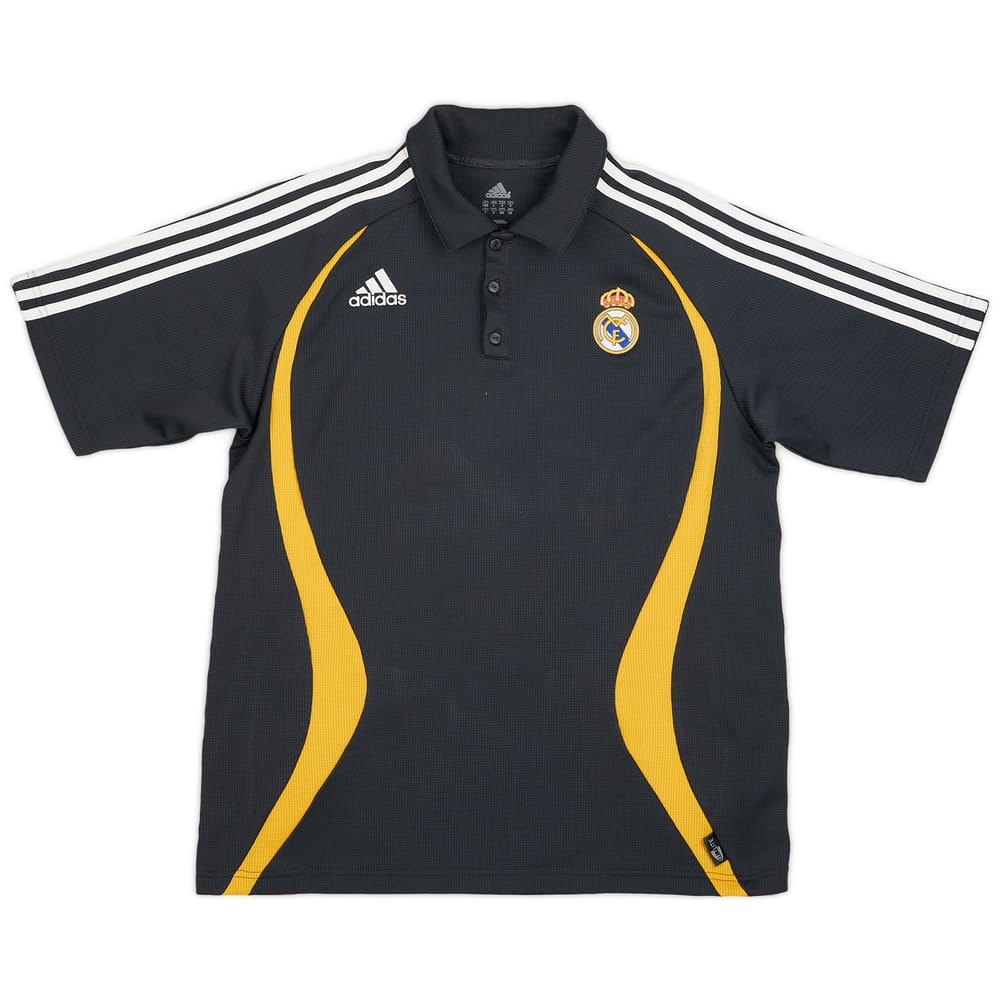 2006-07 Real Madrid adidas Polo Shirt - 8/10 - (L)