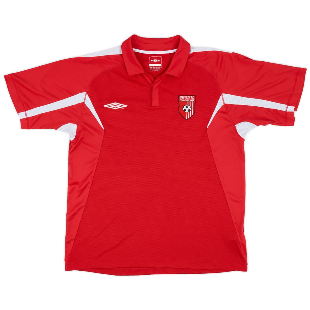 2006 Derry City Umbro Polo Shirt - 8/10 - (M)
