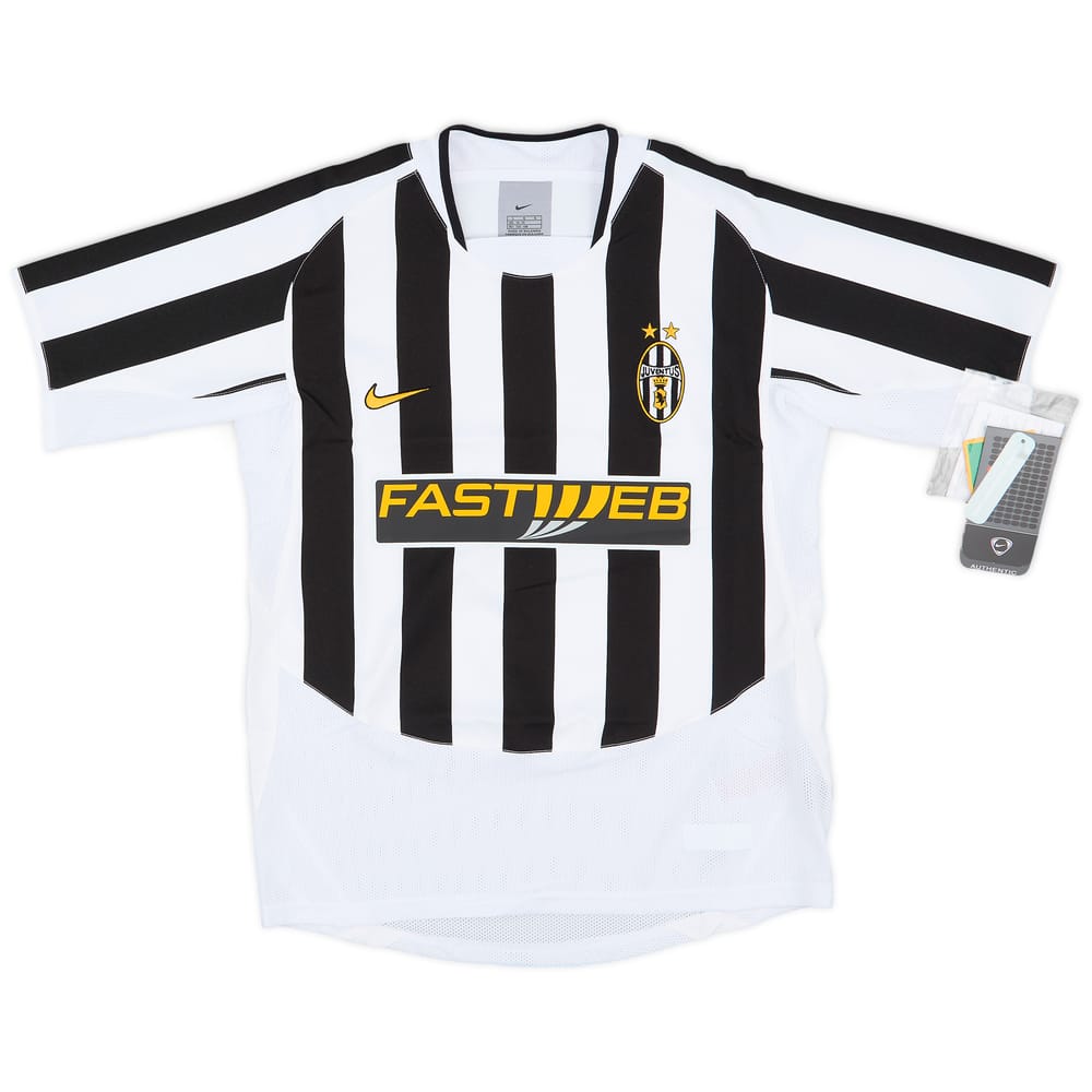 2003-04 Juventus Home Shirt (L.Boys)