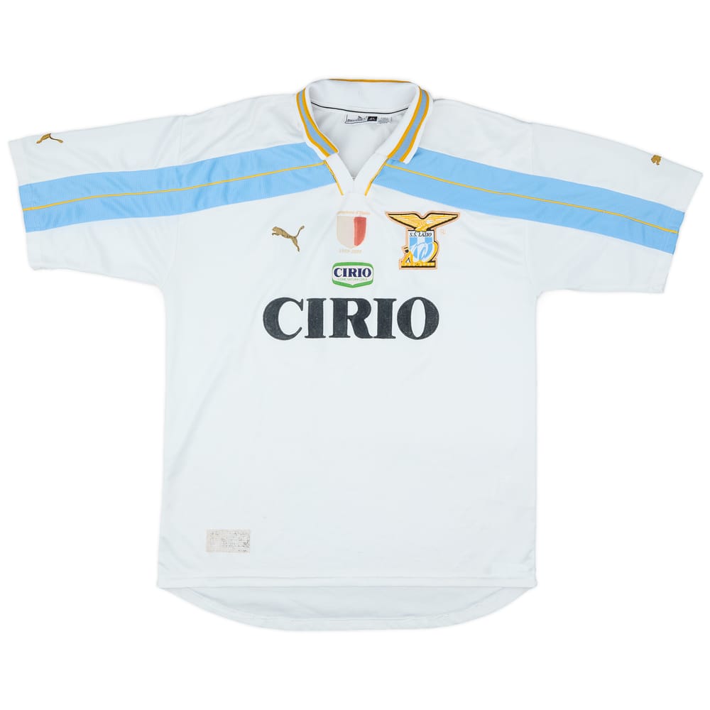 1999-00 Lazio Centenary Home Shirt #10 - 4/10 - (XL)