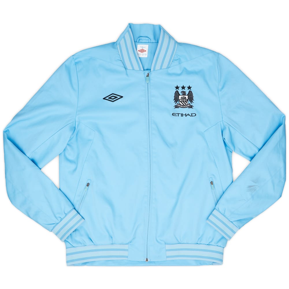 2012-13 Manchester City Umbro Anthem Jacket - 7/10 - (L)