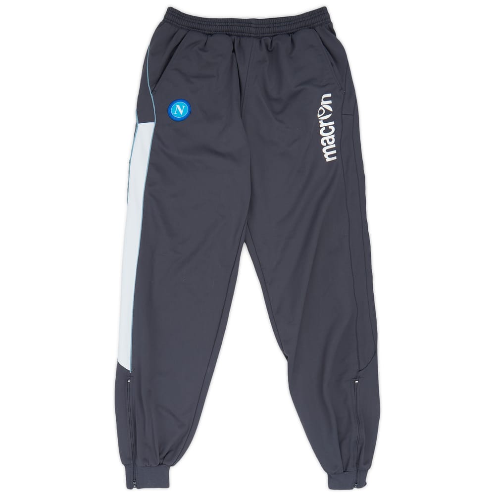 2011-12 Napoli Macron Track Pants/Bottoms - 8/10 - (L)