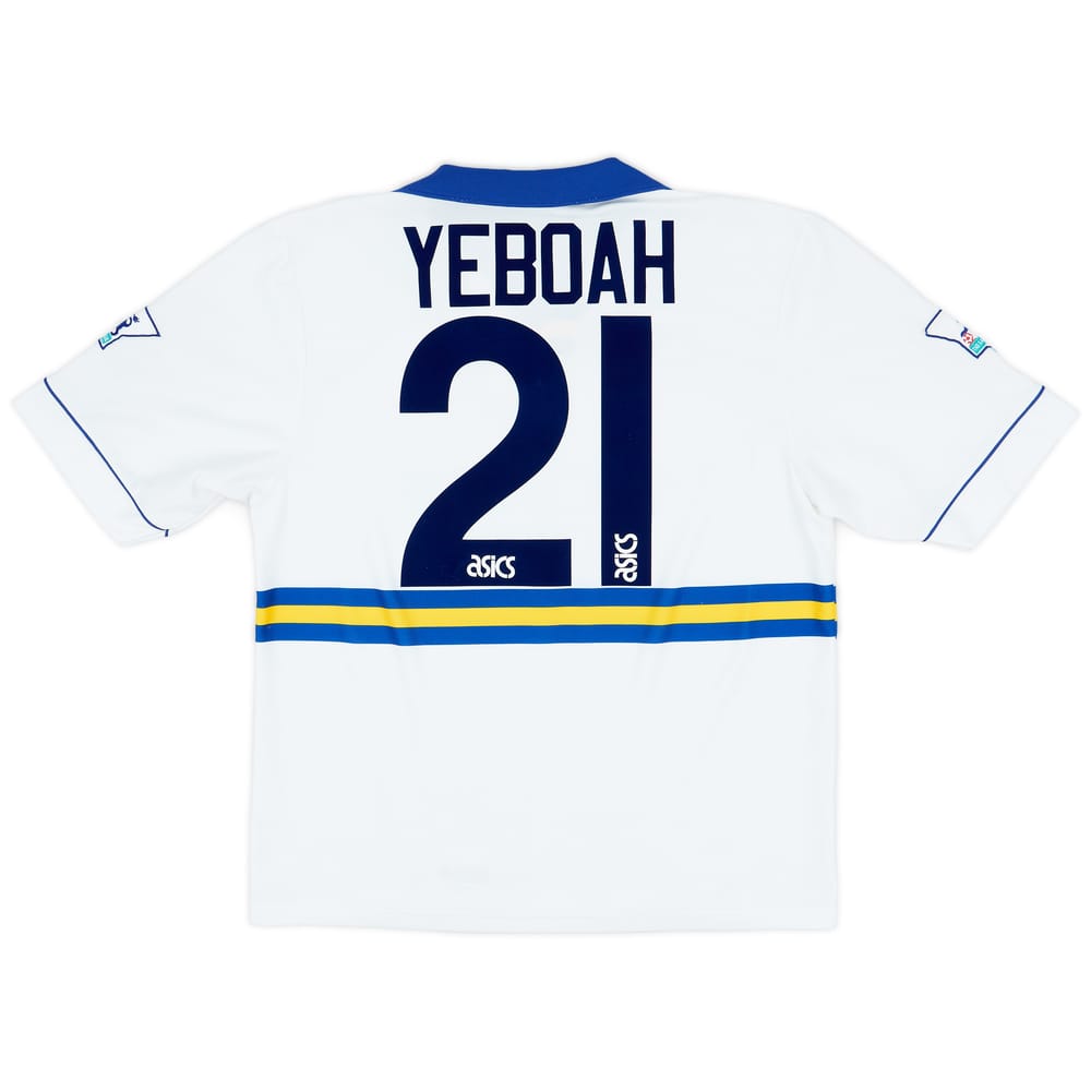 1993-95 Leeds United Home Shirt Yeboah #21 - 6/10 - (L)