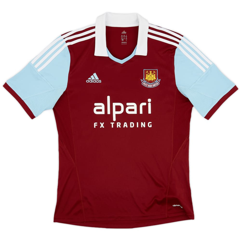 2013-14 West Ham Home Shirt - 8/10 - (M)