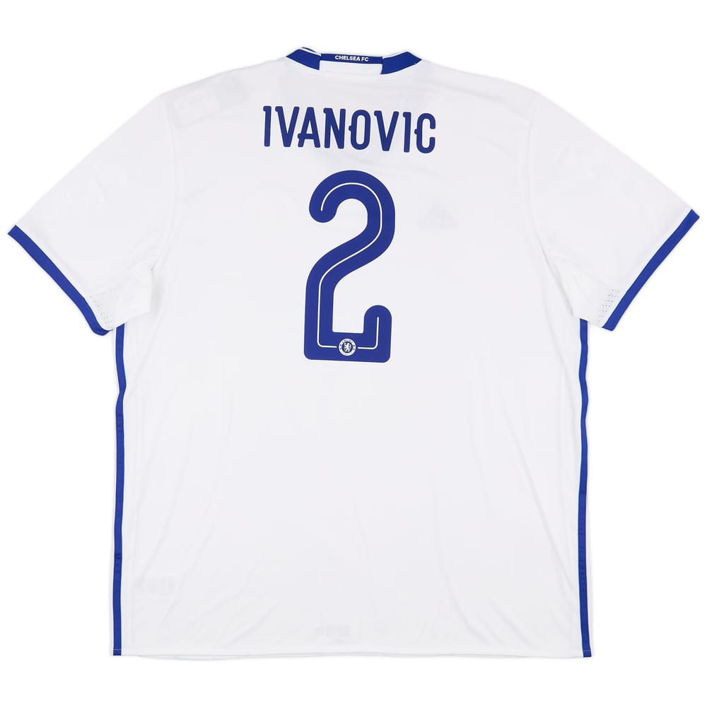 2016-17 Chelsea Third Shirt Ivanovic #2 (XXL)