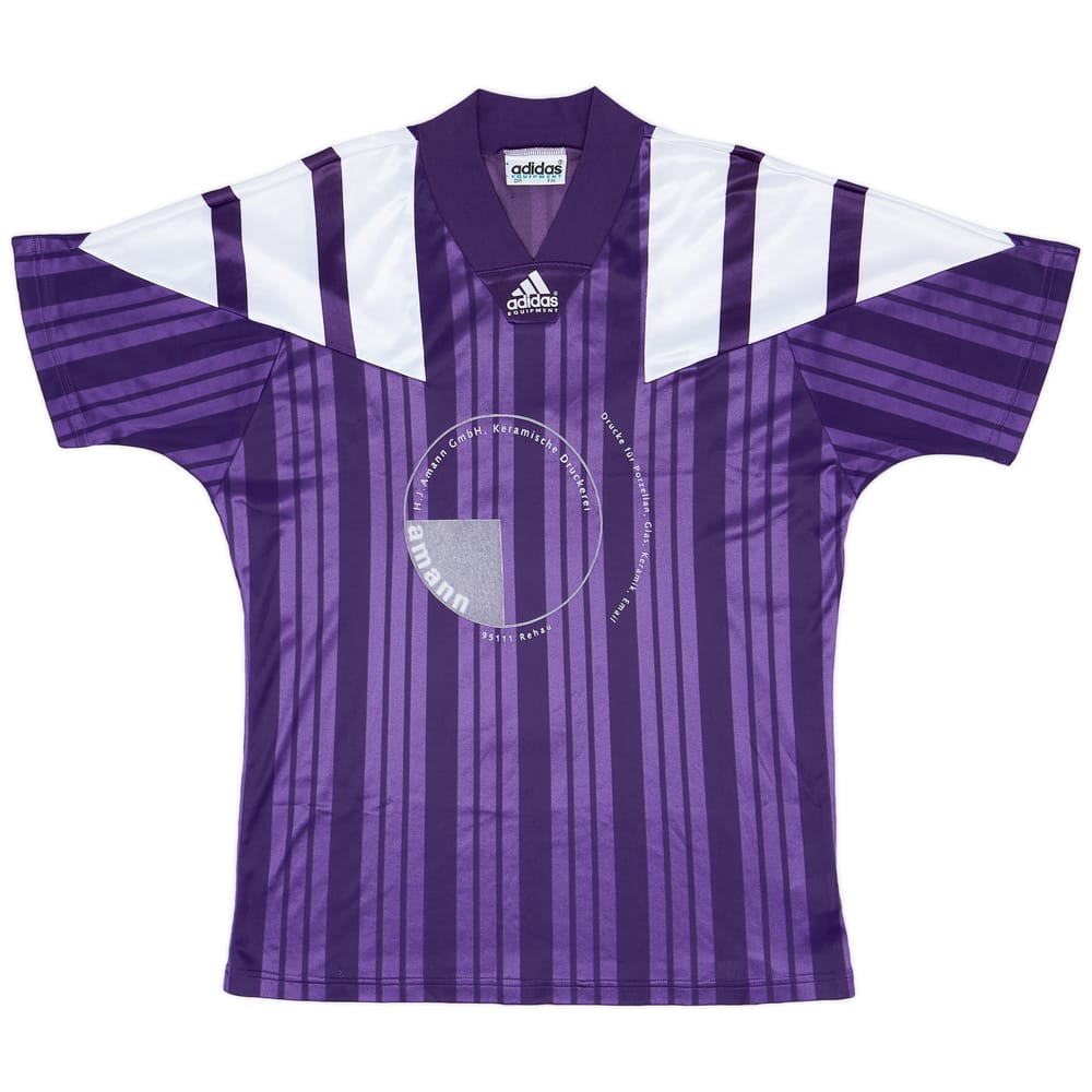 1992-93 adidas Template Shirt #4 - 8/10 - (L)
