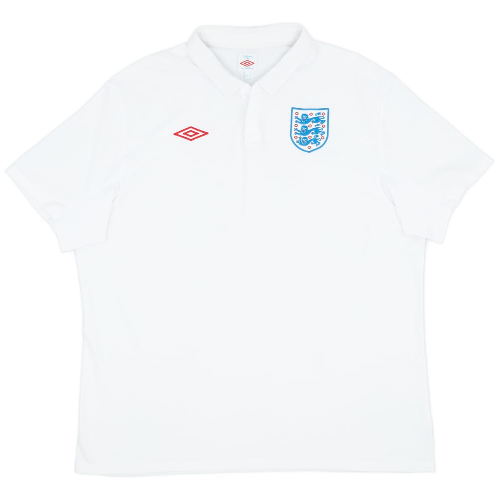 2009-10 England Home Shirt - 9/10 - (3XL)