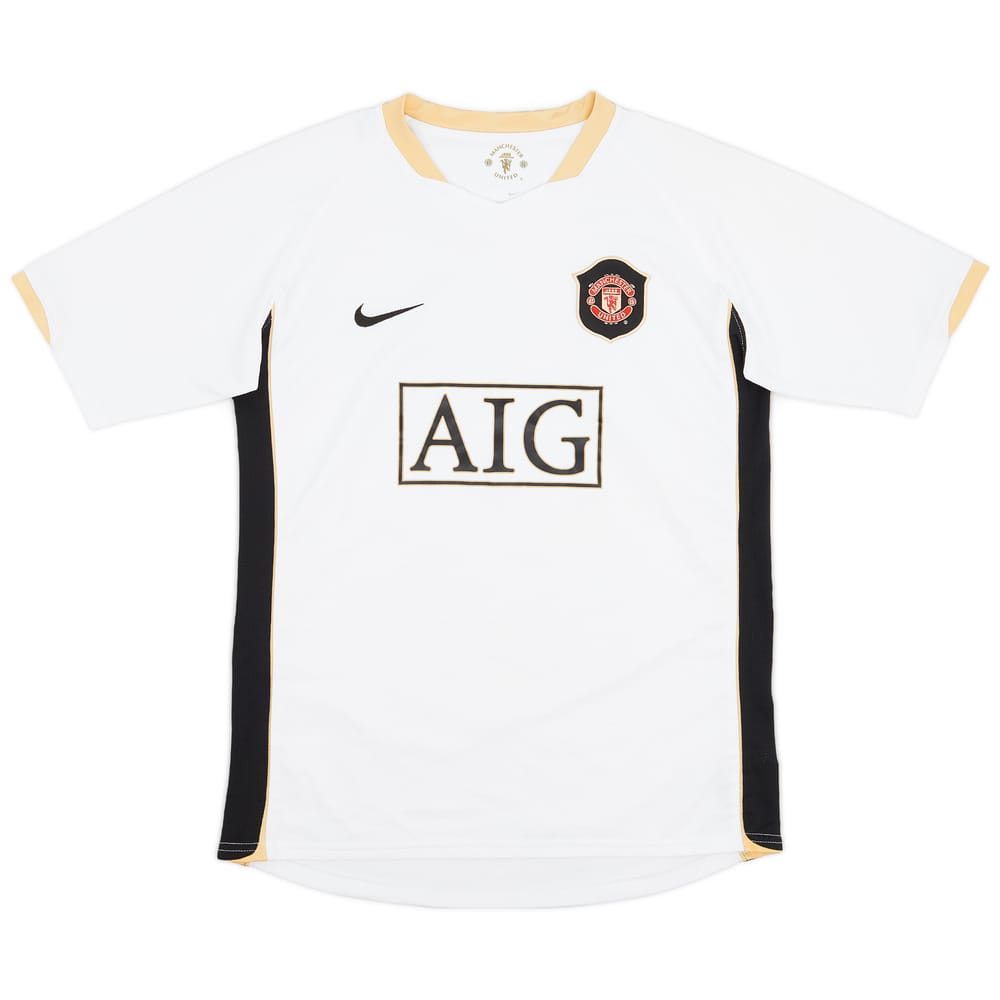 2006-08 Manchester United Away Shirt - 8/10 - (XL.Boys)