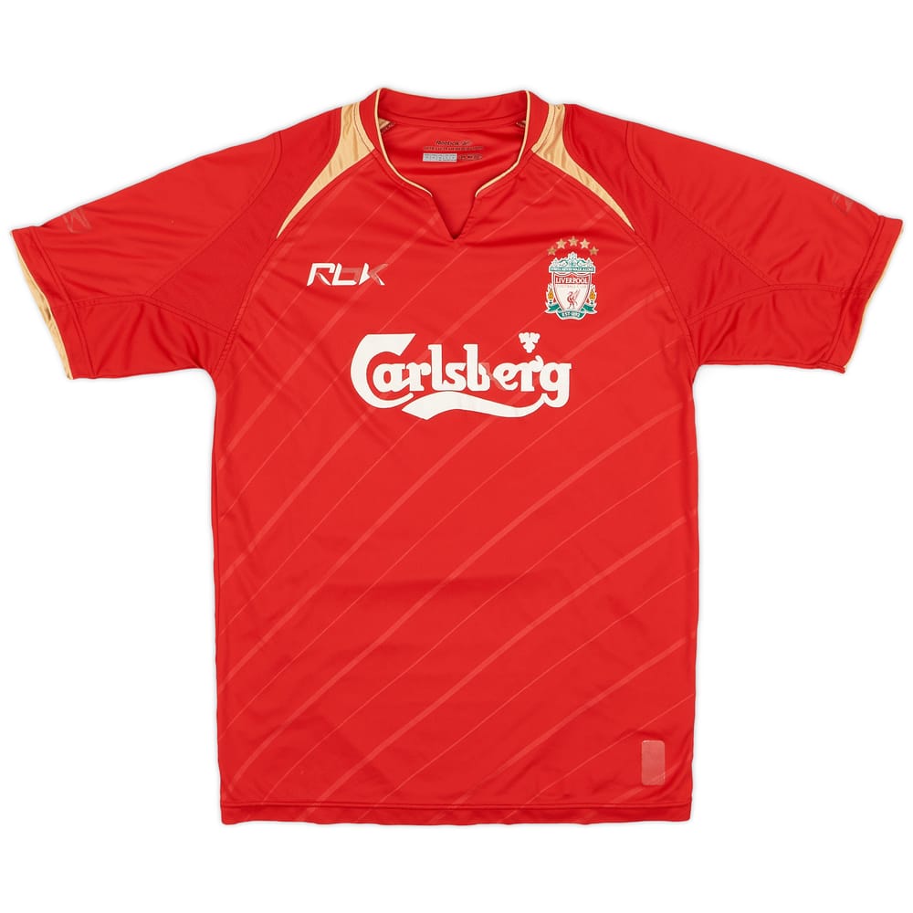 2005-06 Liverpool CL Home Shirt - 4/10 - (S)