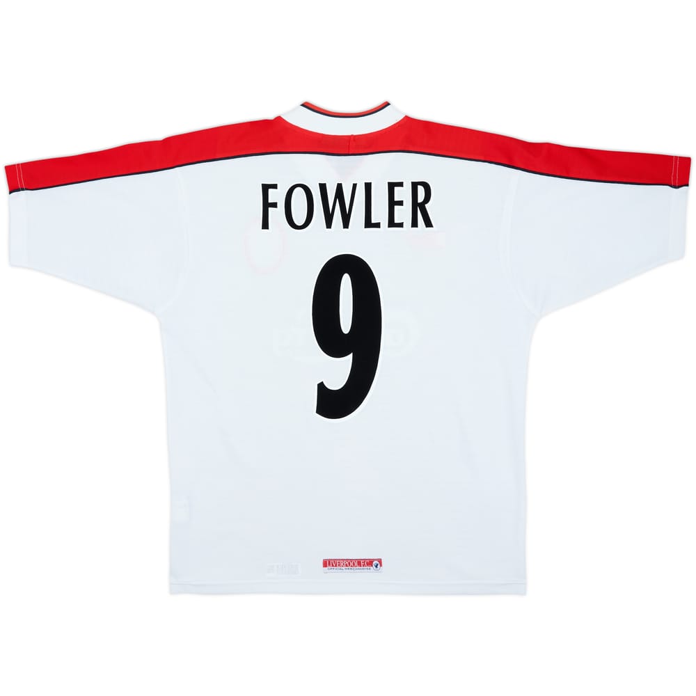 1998-99 Liverpool Away Shirt Fowler #9 - 8/10 - (M)