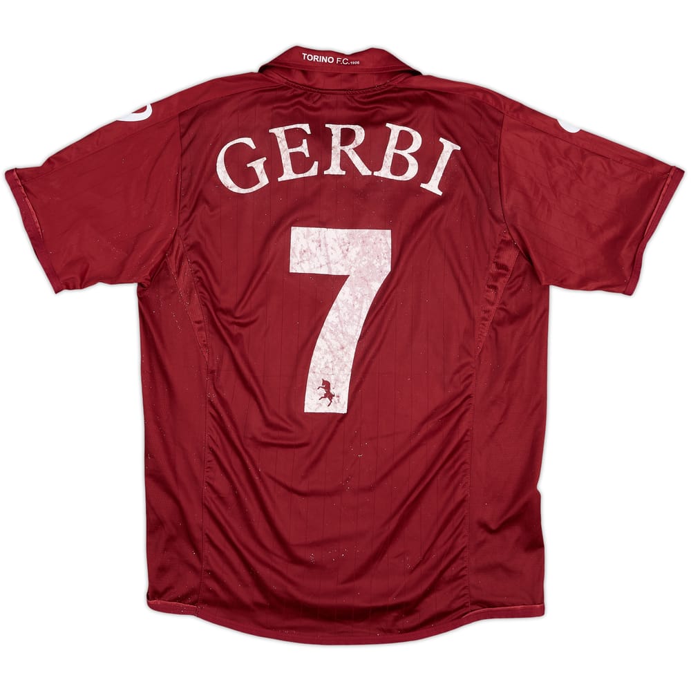2006-07 Torino Home Shirt Gerbi #7 - 4/10 - (M)