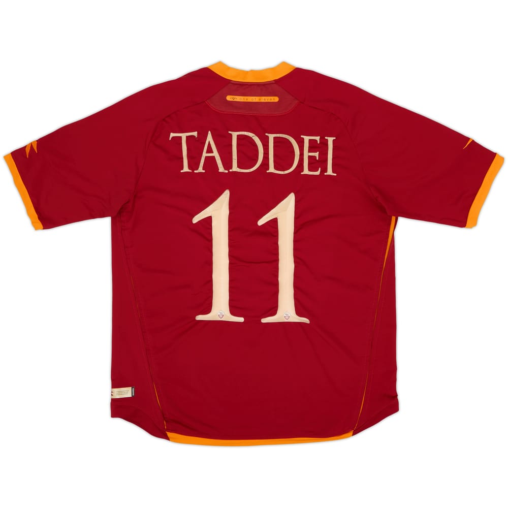 Camiseta de local del Roma 2006-07 Taddei #11 - 6/10 - (L)