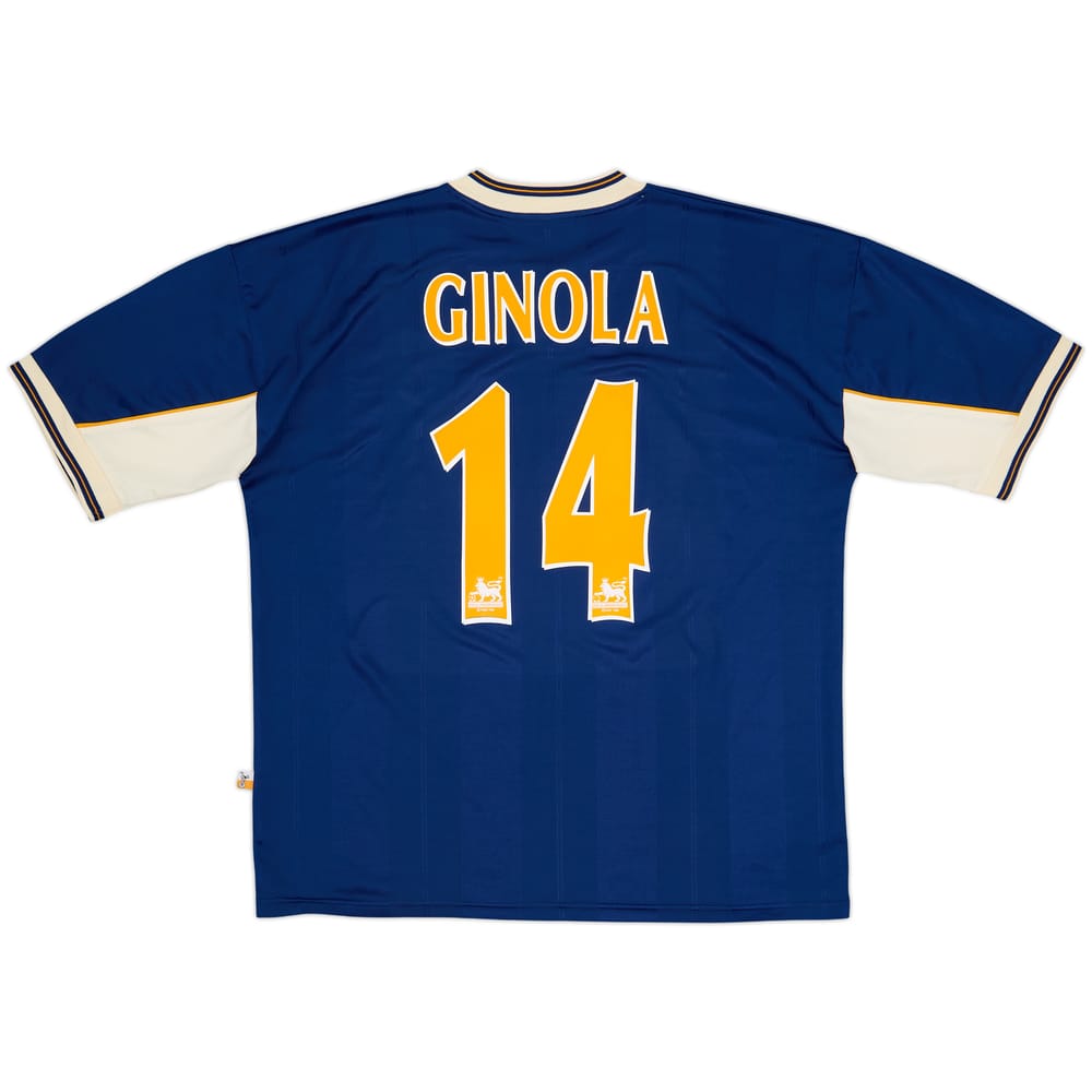 1997-98 Tottenham Away Shirt Ginola #14 - 8/10 - (XL)