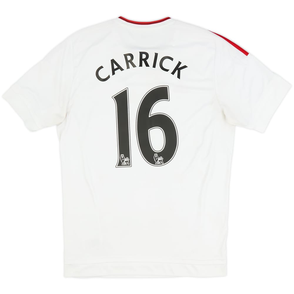 2015-16 Manchester United Away Shirt Carrick #16 - 5/10 - (M)