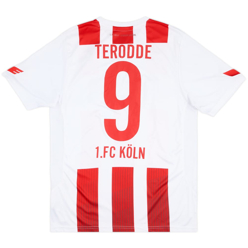 2017-18 FC Koln Home Shirt Terodde #9 - 5/10 - (L)