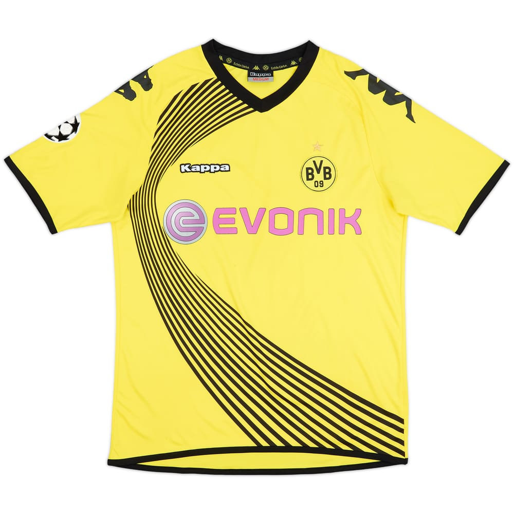 2011-12 Borussia Dortmund European Home Shirt - 8/10 - (M)