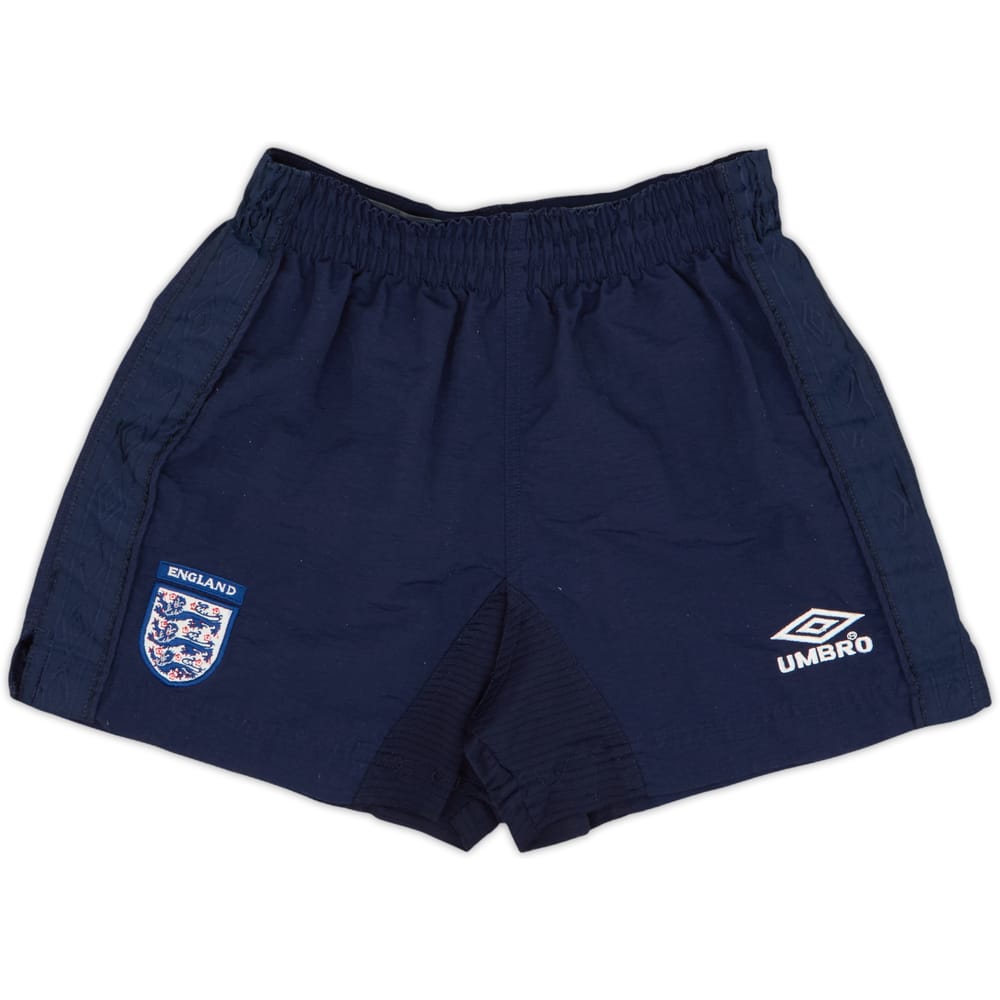 1999-01 England Home Shorts - 8/10 - (L.Boys)