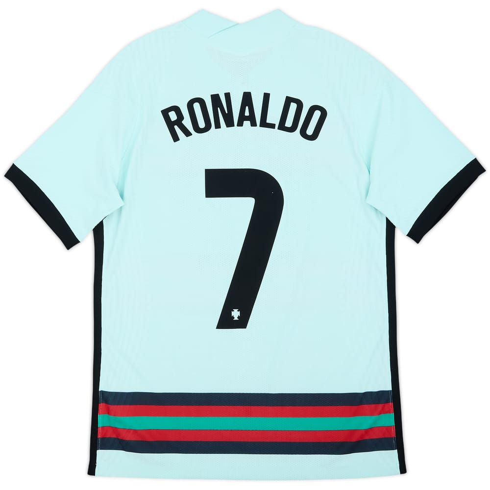 2020-22 Portugal Authentic Away Shirt Ronaldo #7 - 9/10 - (M)