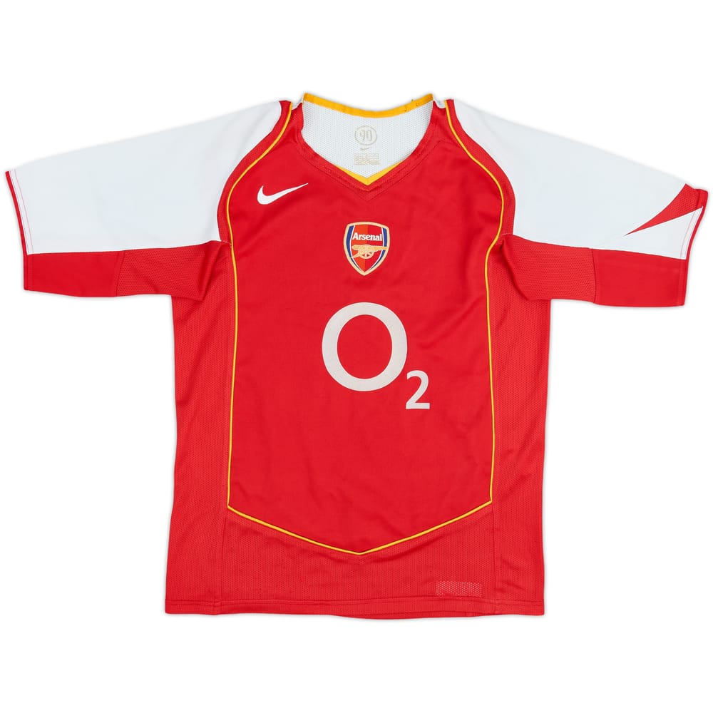 2004-05 Arsenal Home Shirt - 8/10 - (L.Boys)